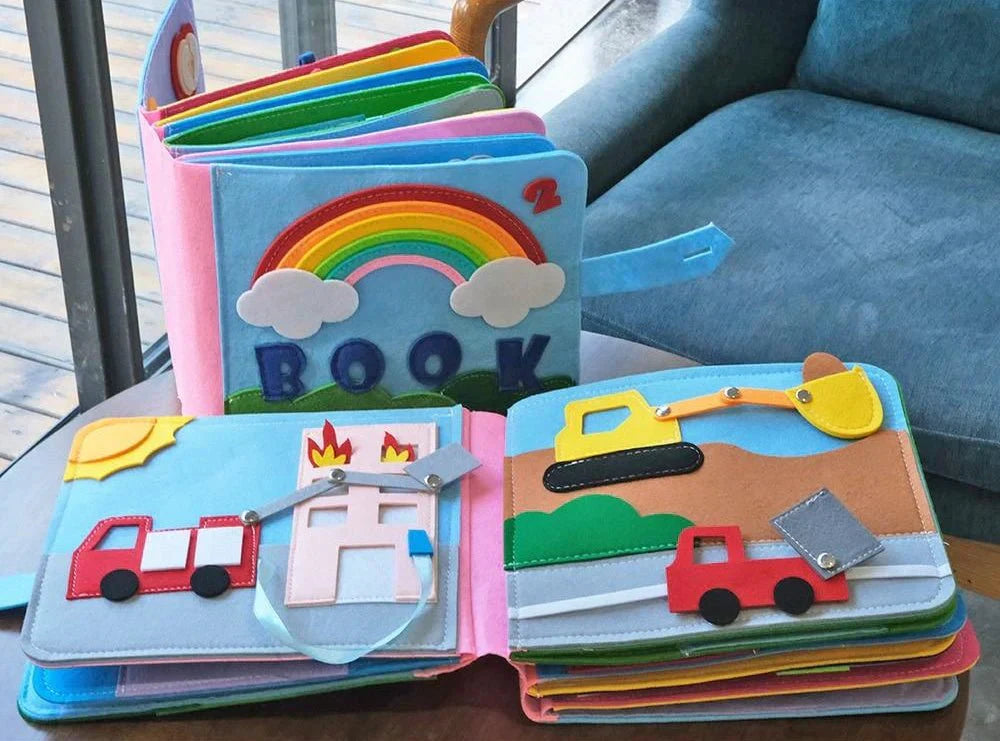 Montessori Abenteuerbuch - Filzgeschichten