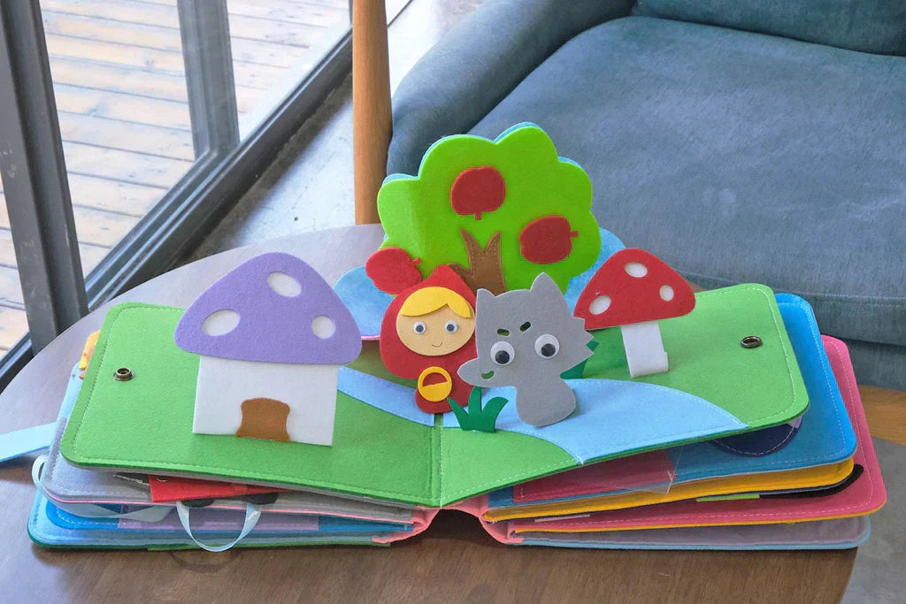 Montessori Abenteuerbuch - Filzgeschichten