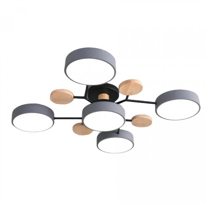Lampada da soffitto scandinava – Design ramificato, elegante e sostenibile con tecnologia LED