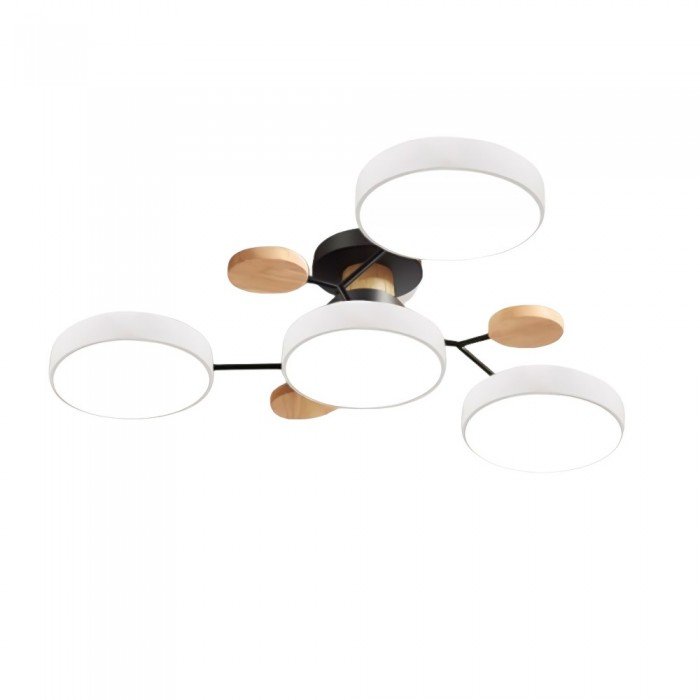 Lampada da soffitto scandinava – Design ramificato, elegante e sostenibile con tecnologia LED