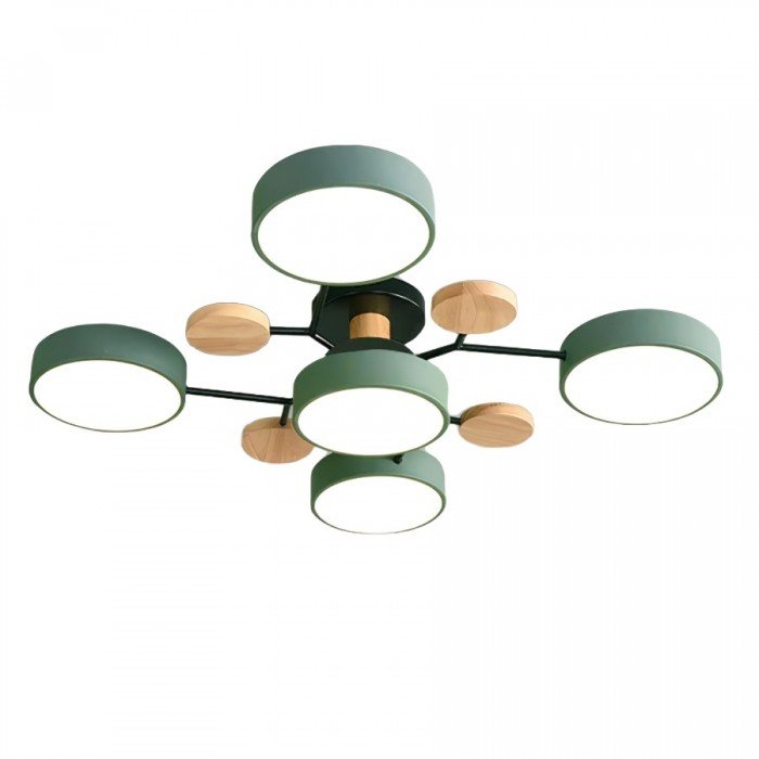 Lampada da soffitto scandinava – Design ramificato, elegante e sostenibile con tecnologia LED