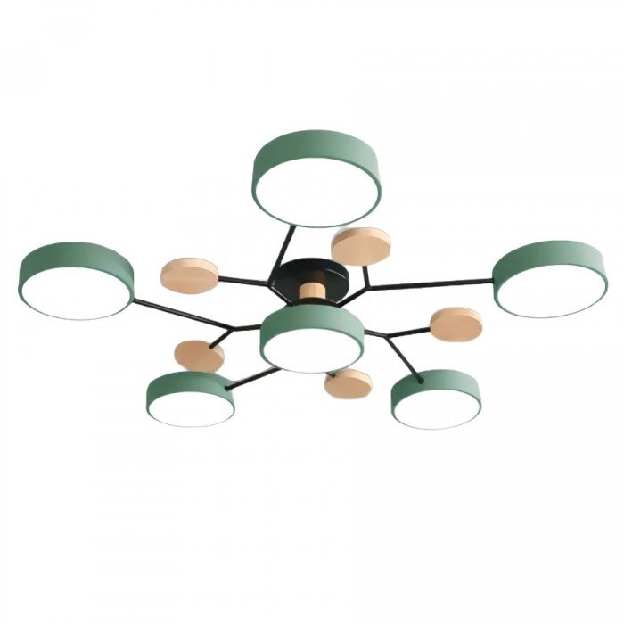 Lampada da soffitto scandinava – Design ramificato, elegante e sostenibile con tecnologia LED