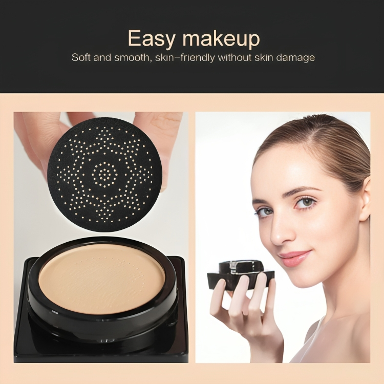 AirCushion Foundation – Perfektes Finish mit Pilz-Applikator