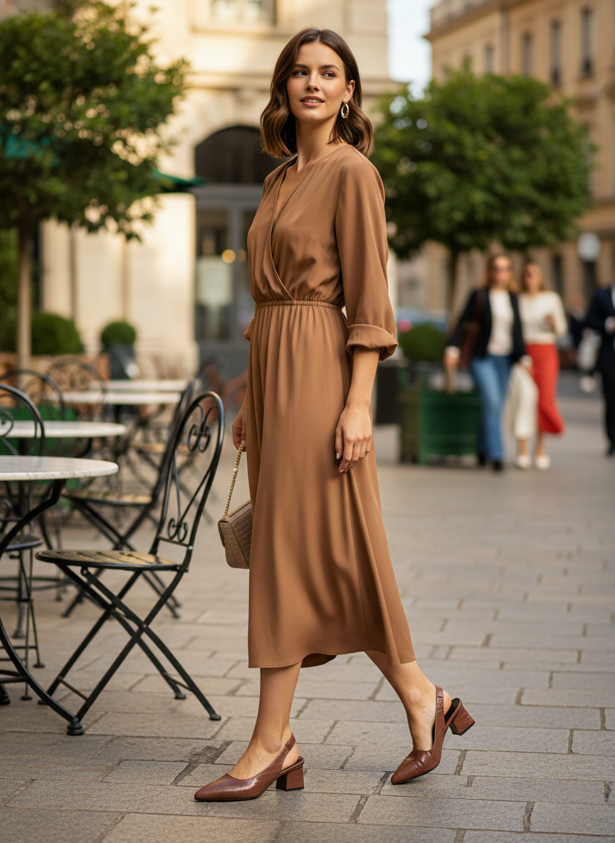 Pumps Aus Lederimitat