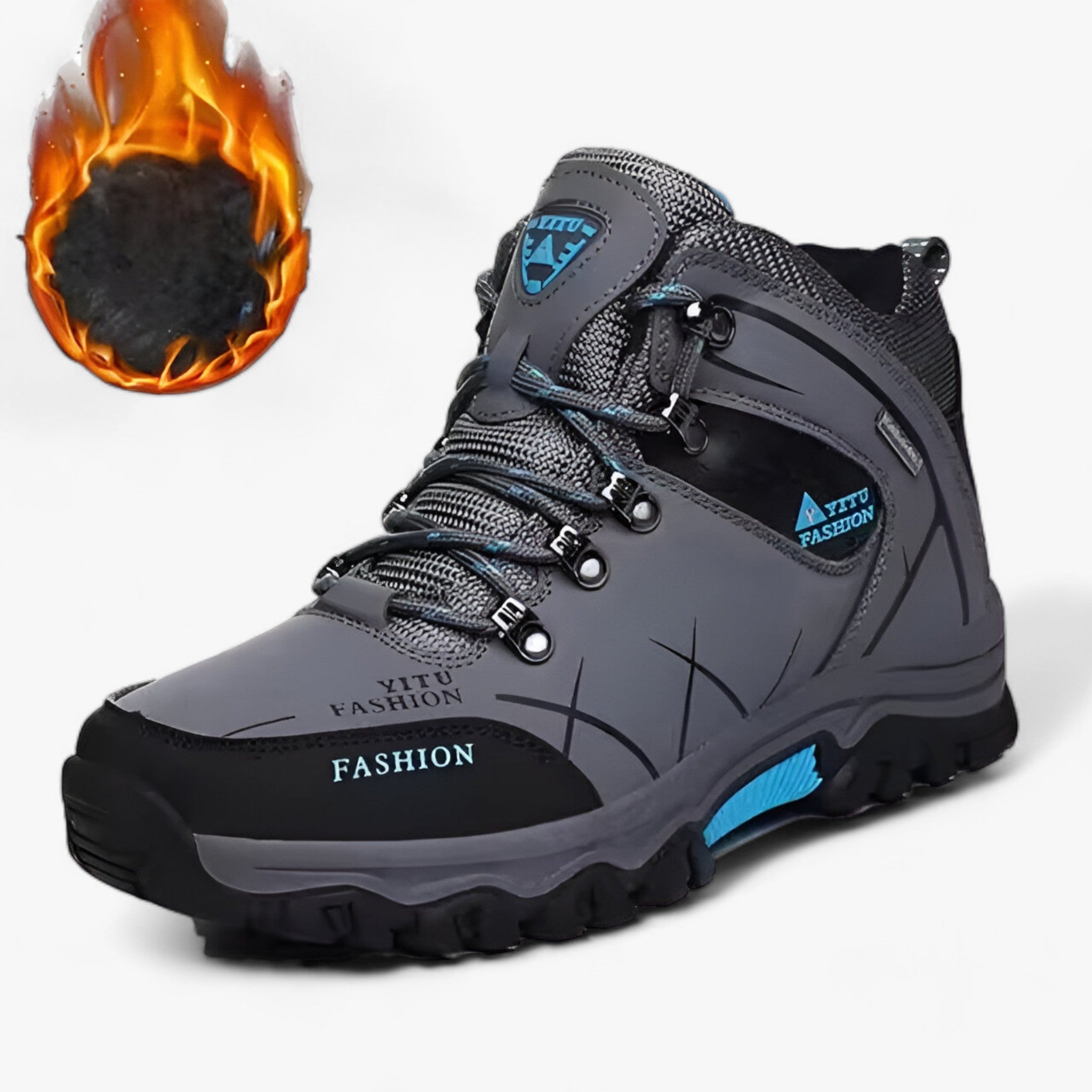 Wasserdichte Lederstiefel für Schnee - Ultrawarm für den Winter