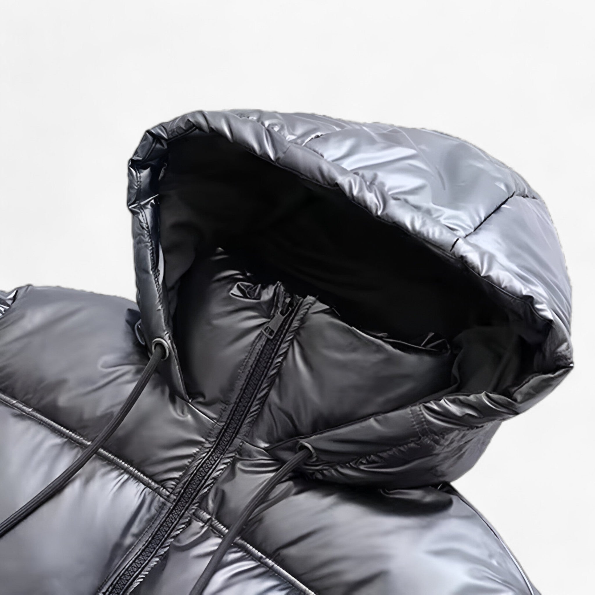Elegant Winter Cold Coat - Anorak mit Kapuze für kalte Tage