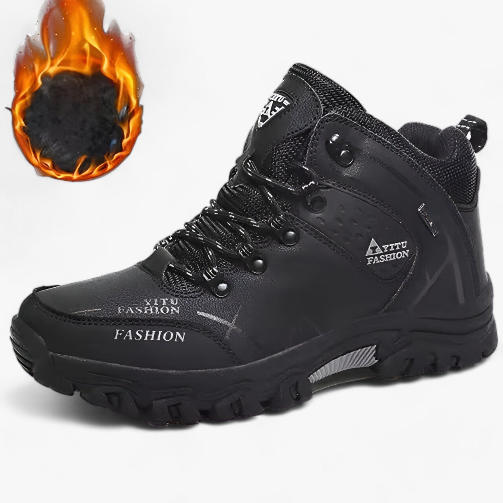 Wasserdichte Lederstiefel für Schnee - Ultrawarm für den Winter