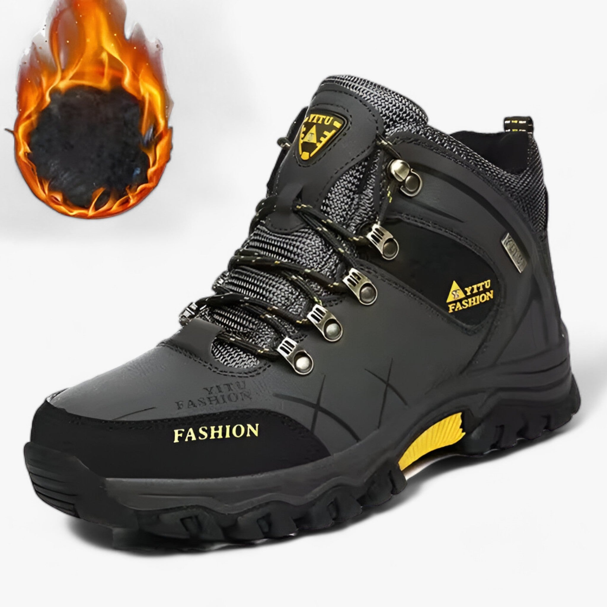 Wasserdichte Lederstiefel für Schnee - Ultrawarm für den Winter