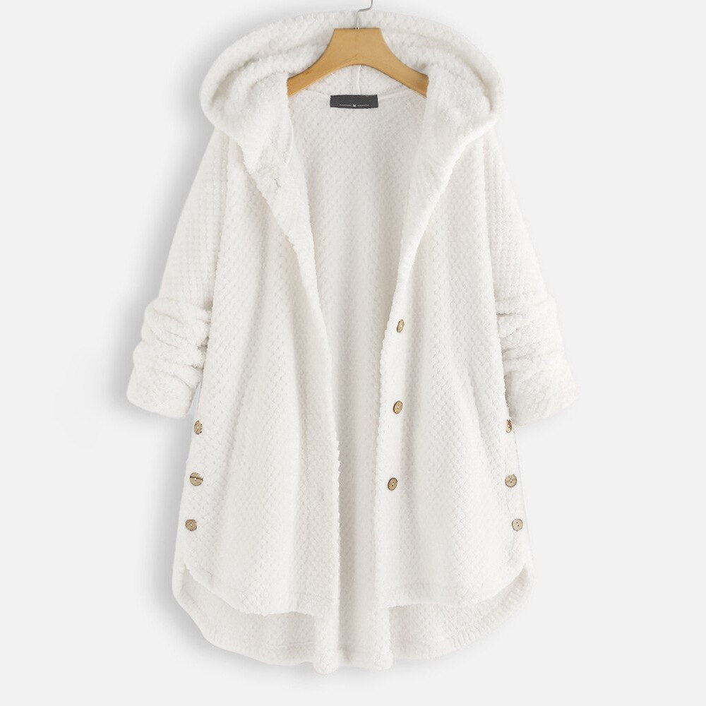 Zavando | Grande veste pour femme avec capuche pour un look hivernal charmant
