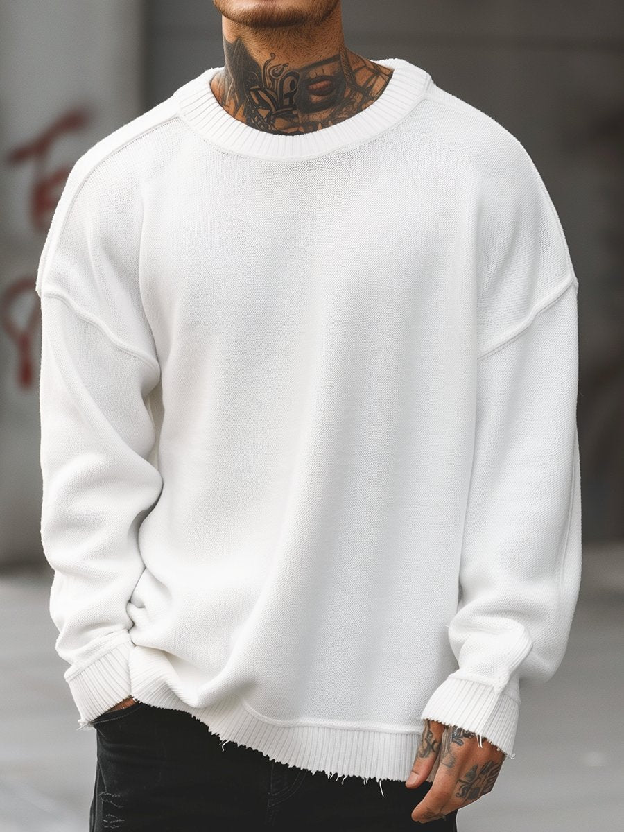 Maglione casual e ampio per uomo - comodo e alla moda