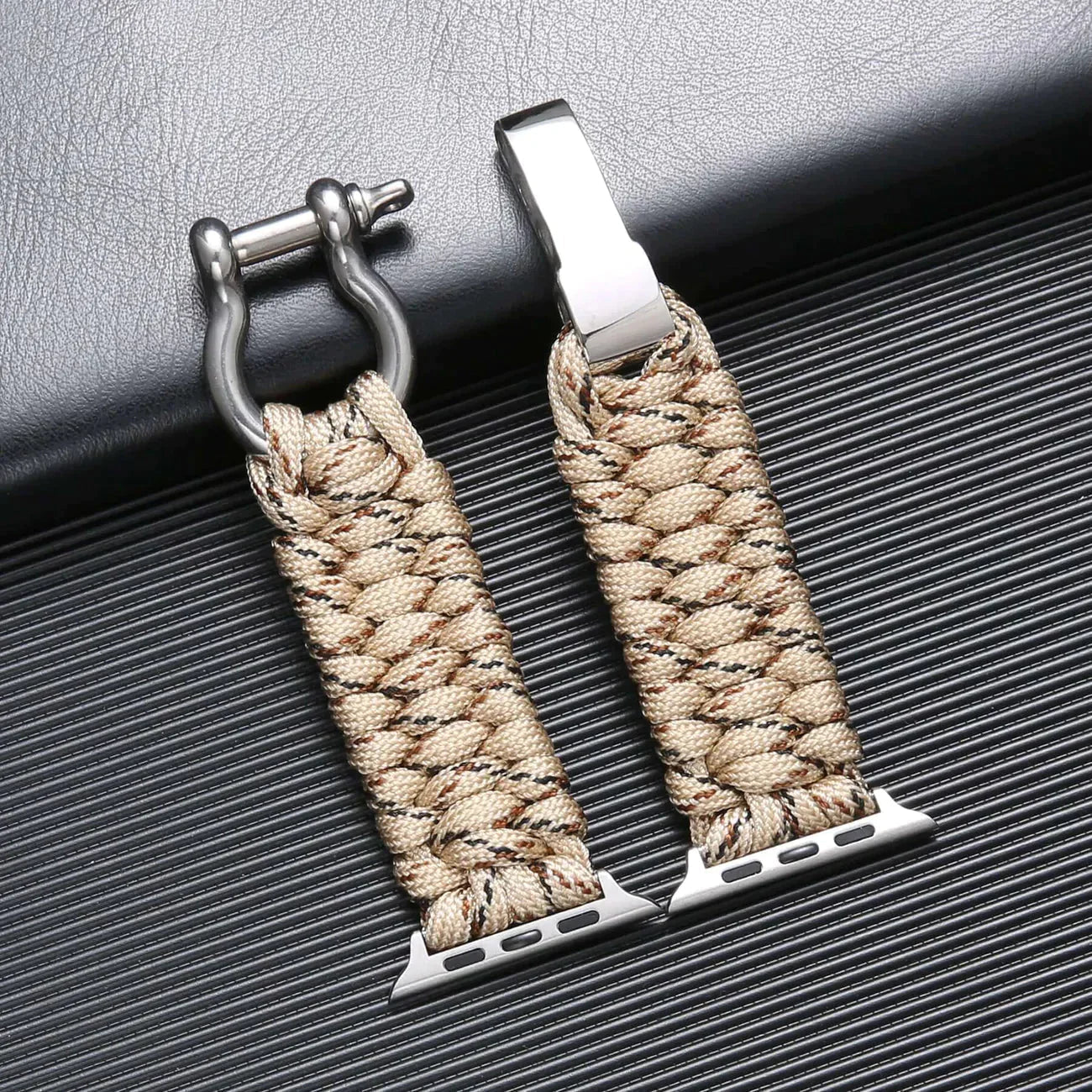 FlexiWrist – Paracord Armband für Apple Watch – Verstellbar & robust
