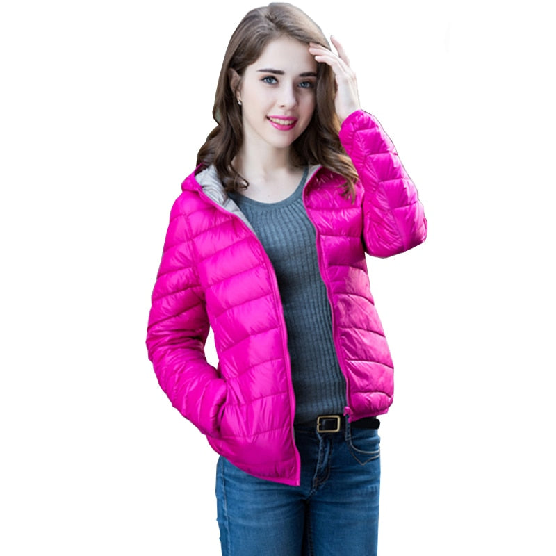 Harmonie | Giacca imbottita ultra leggera reversibile per uno stile versatile