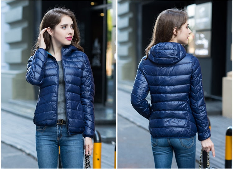 Harmonie | Giacca imbottita ultra leggera reversibile per uno stile versatile