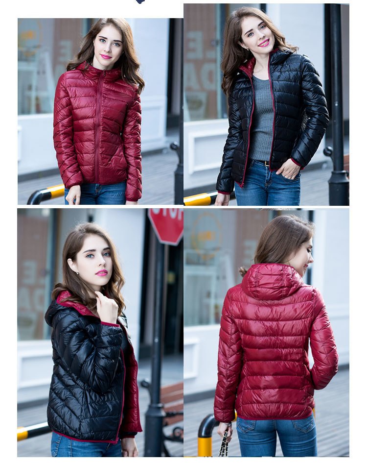 Harmonie | Giacca imbottita ultra leggera reversibile per uno stile versatile