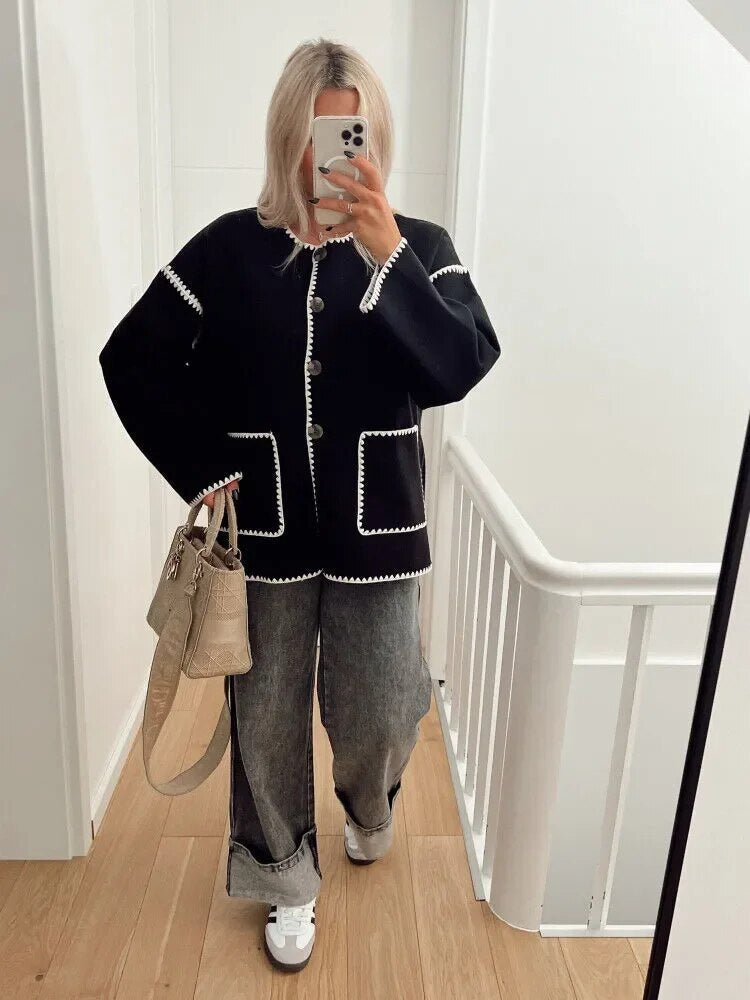 Janine | Strickmantel