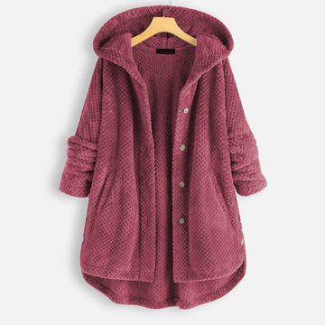 Zavando | Grande veste pour femme avec capuche pour un look hivernal charmant