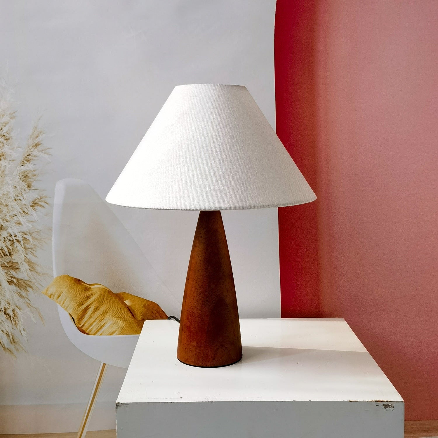 NobleOak - Klassische Lampe aus Holz