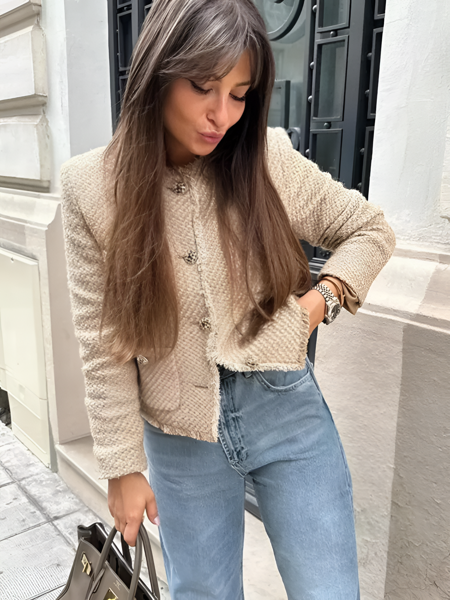 Viviane | Veste und Tweed Courte