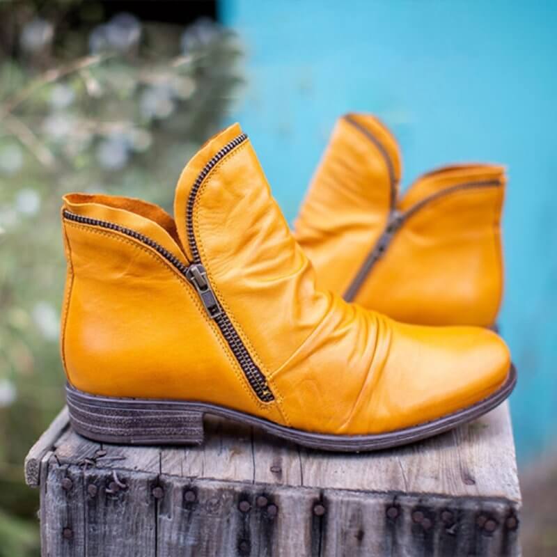 Damenstiefel mit Reißverschluss - Rene