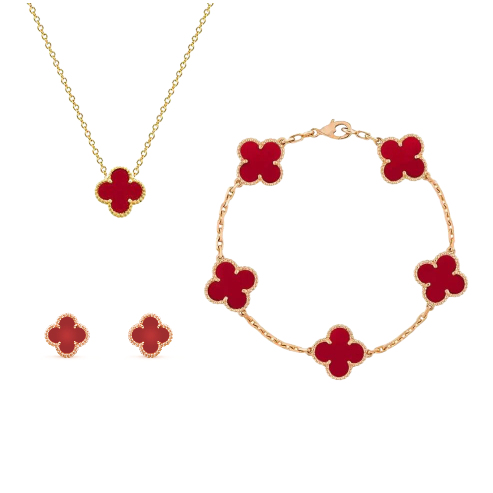 Julia Schmuckset – Zarte Symbolik trifft goldene Eleganz