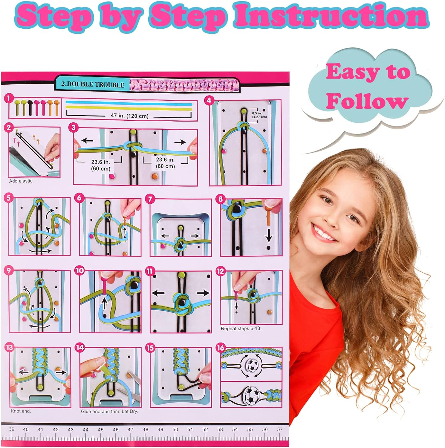 Set creativo per telai fai-da-te - BraidJoy