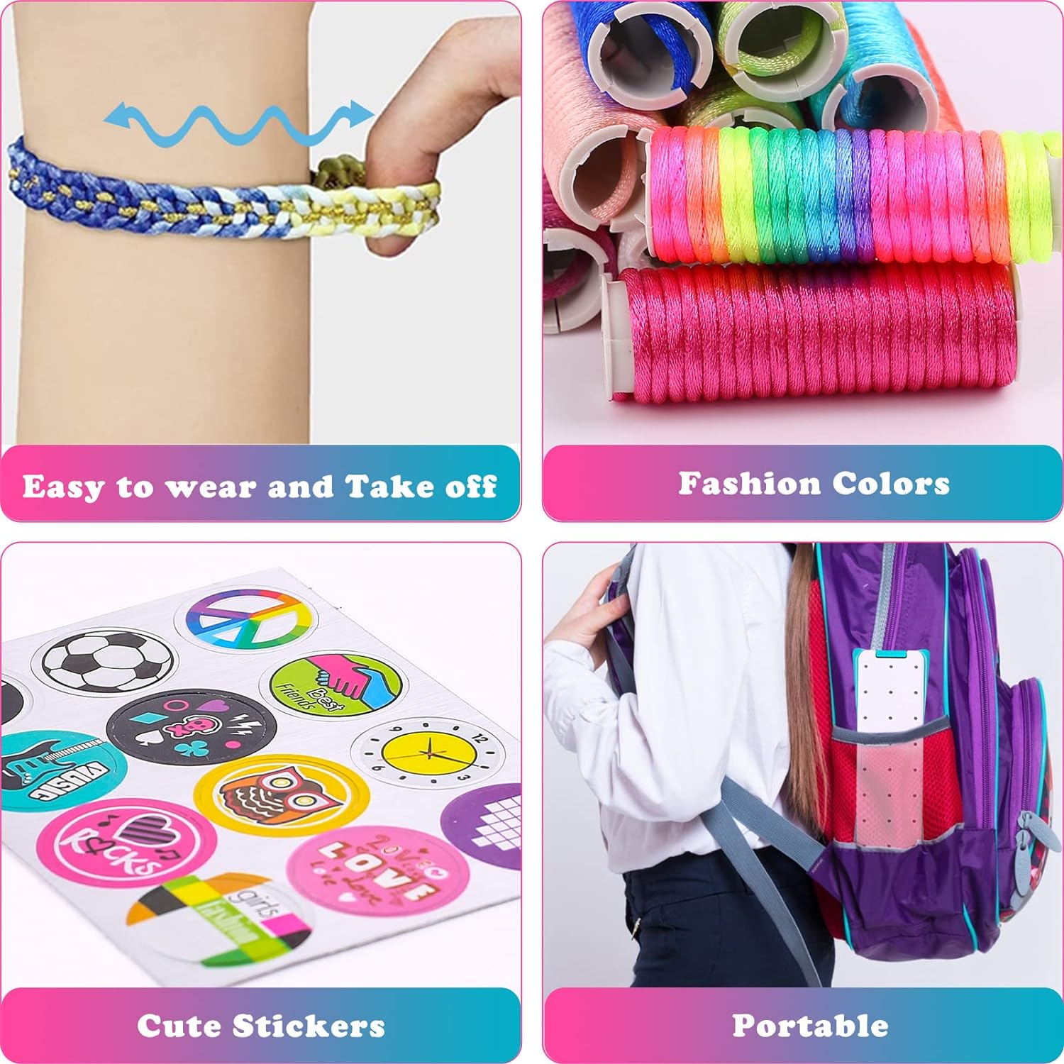 Set creativo per telai fai-da-te - BraidJoy