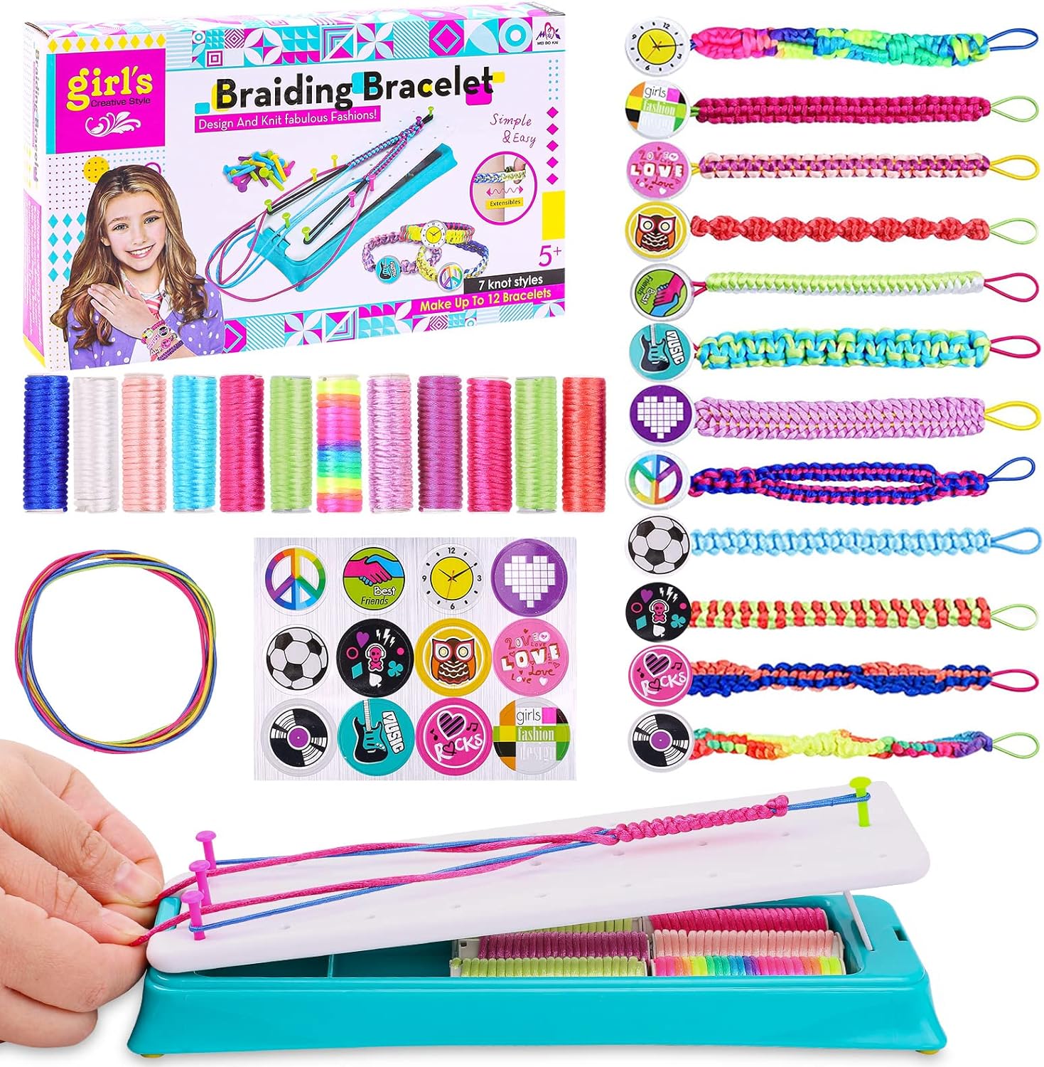 Set creativo per telai fai-da-te - BraidJoy