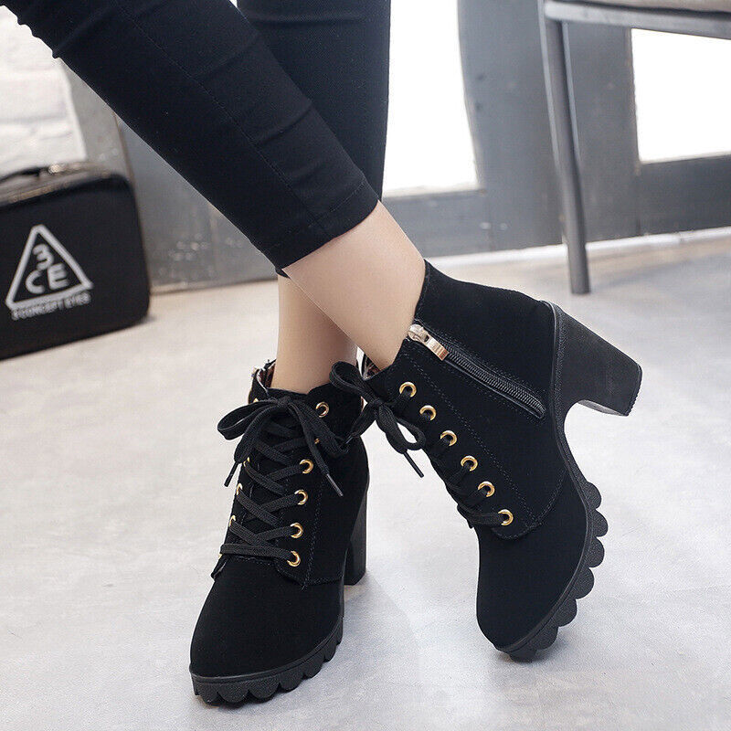 Avery Winterstiefel | Veteranenstiefel mit Absatz in 4 Farben für den Winter