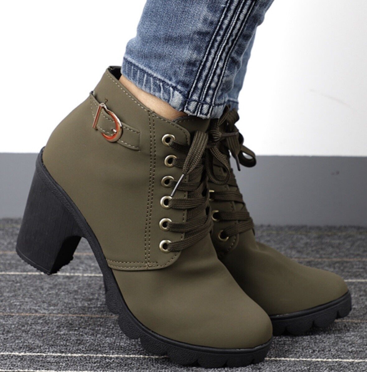 Avery Winterstiefel | Veteranenstiefel mit Absatz in 4 Farben für den Winter