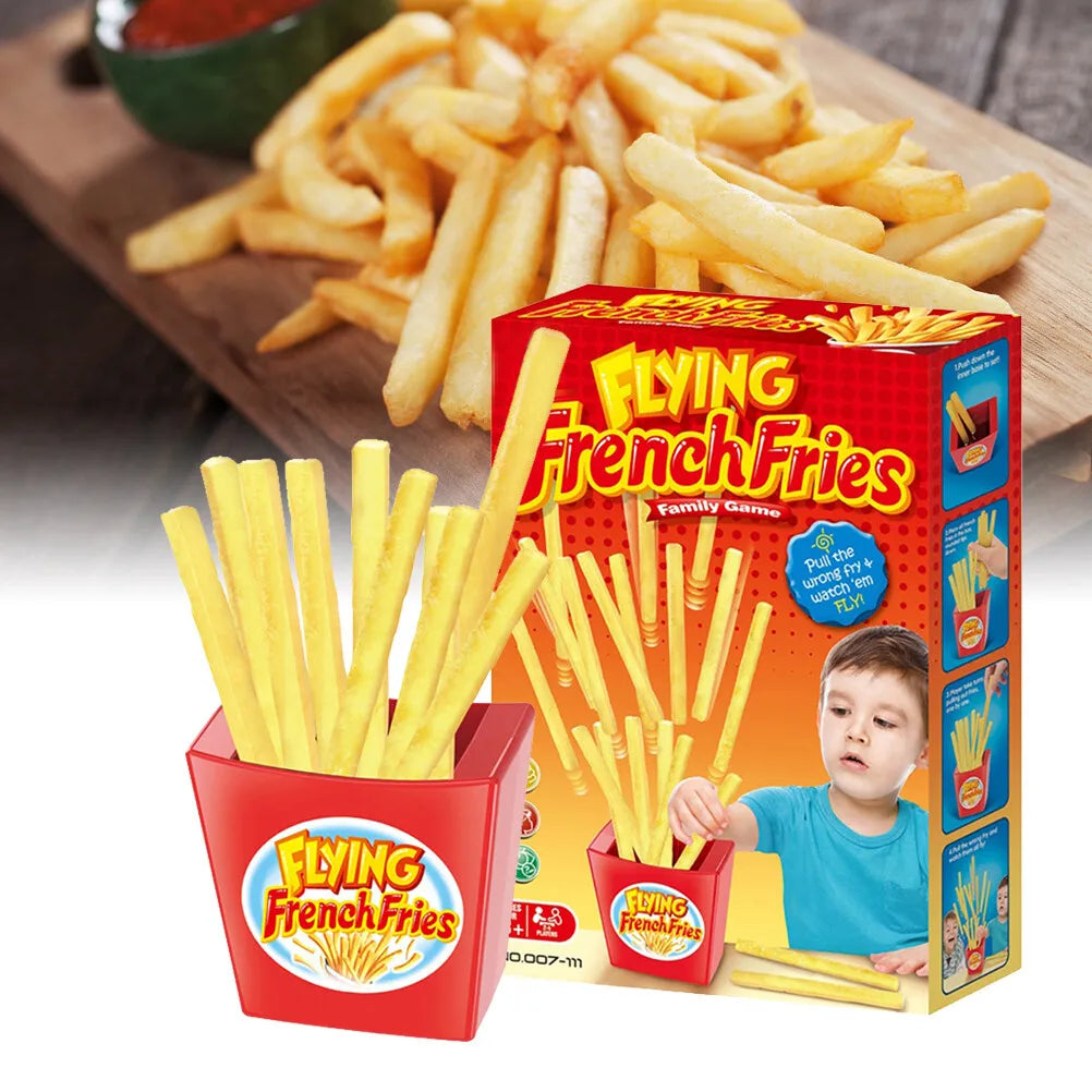 Interaktives Spiel für Eltern und Kinder - Fliegende Pommes