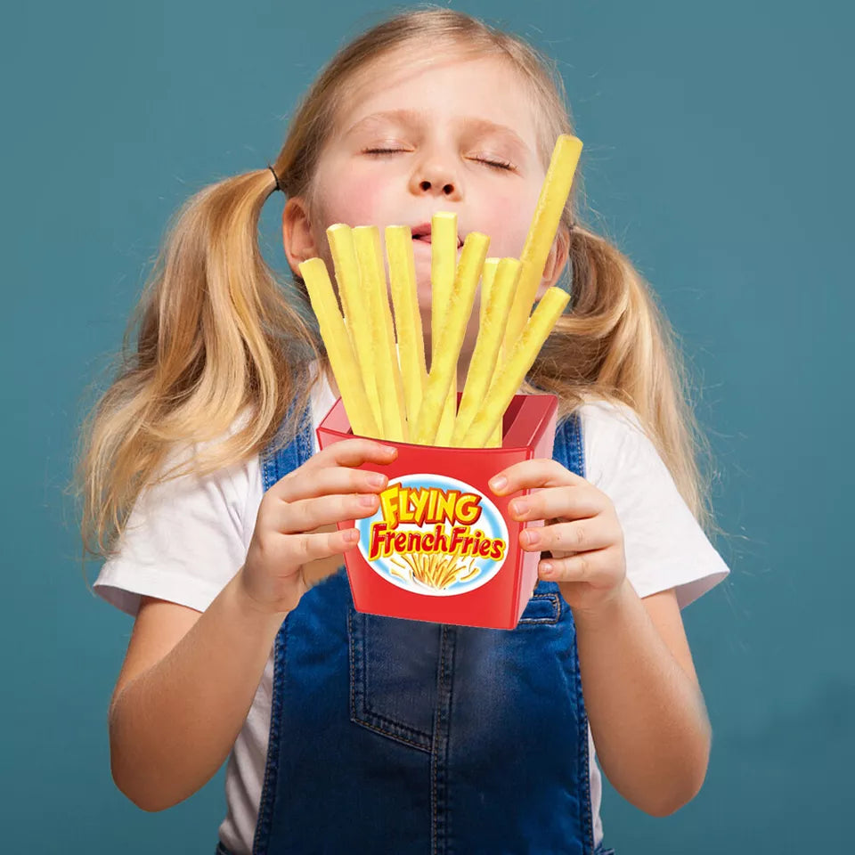 Interaktives Spiel für Eltern und Kinder - Fliegende Pommes