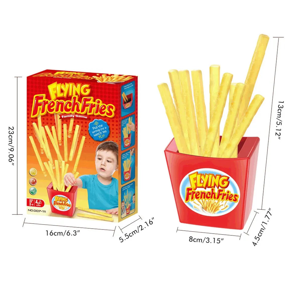 Interaktives Spiel für Eltern und Kinder - Fliegende Pommes