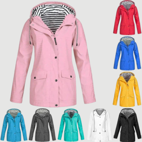 Yasmine| Wasser- und winddichte Jacke