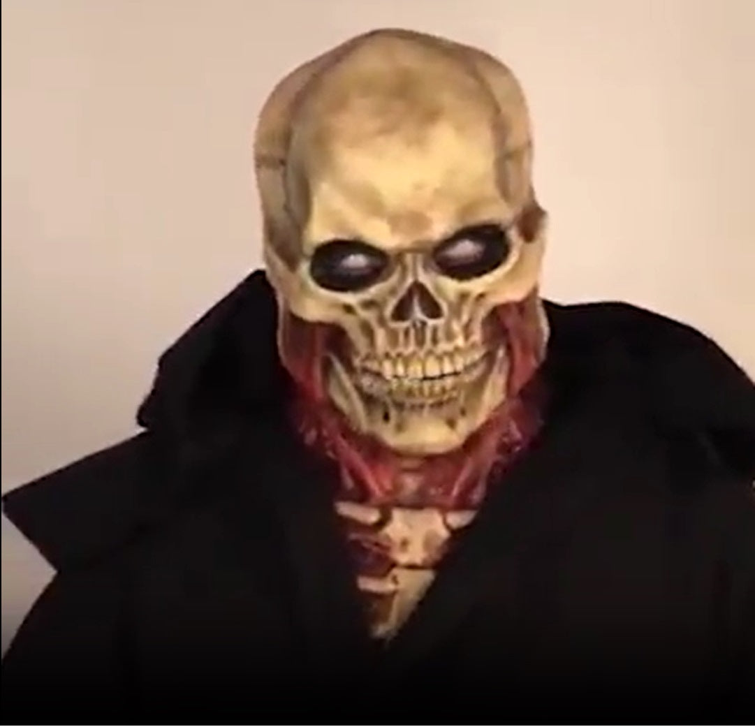 Maschera teschio inquietante | Maschera teschio creepy per un Halloween spaventoso