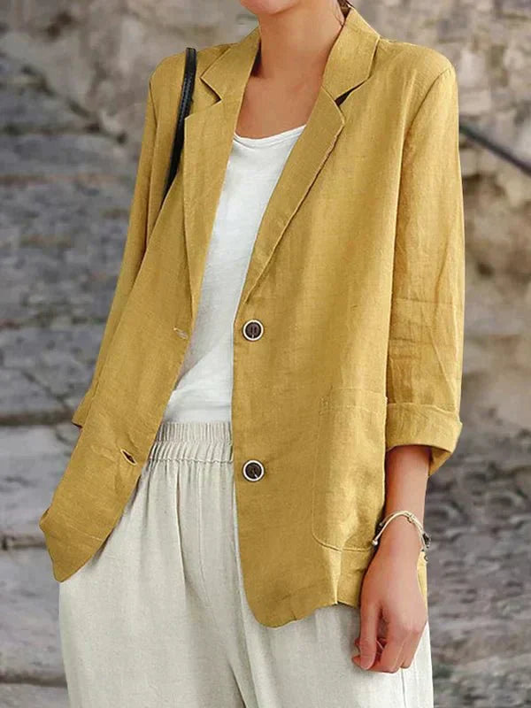 Bellevo | Eleganter Blazer aus Leinen