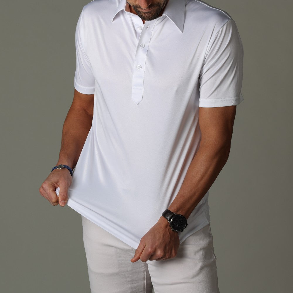 Poloshirt mit steifem Kragen - Rasmus