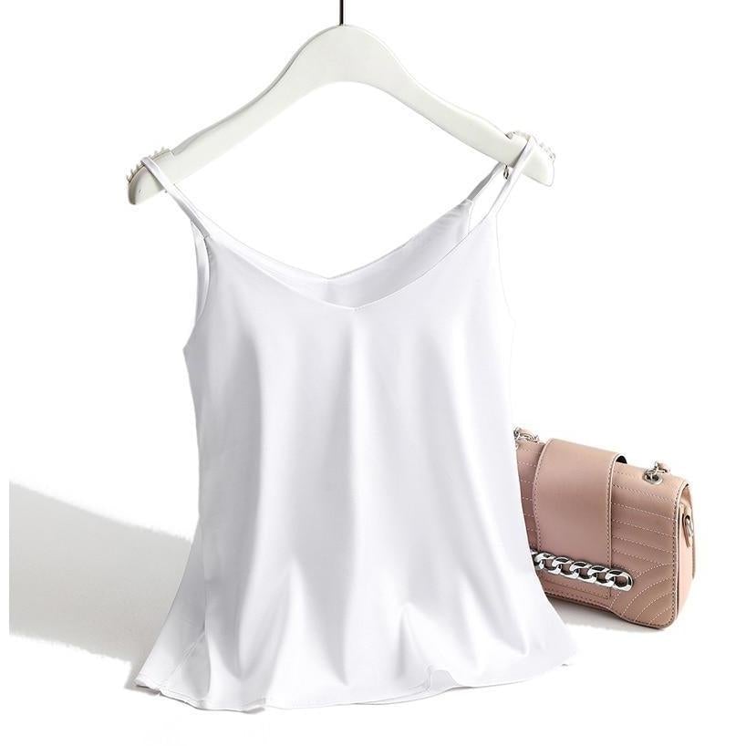 Adelaide - Satin-Tanktop für Frauen