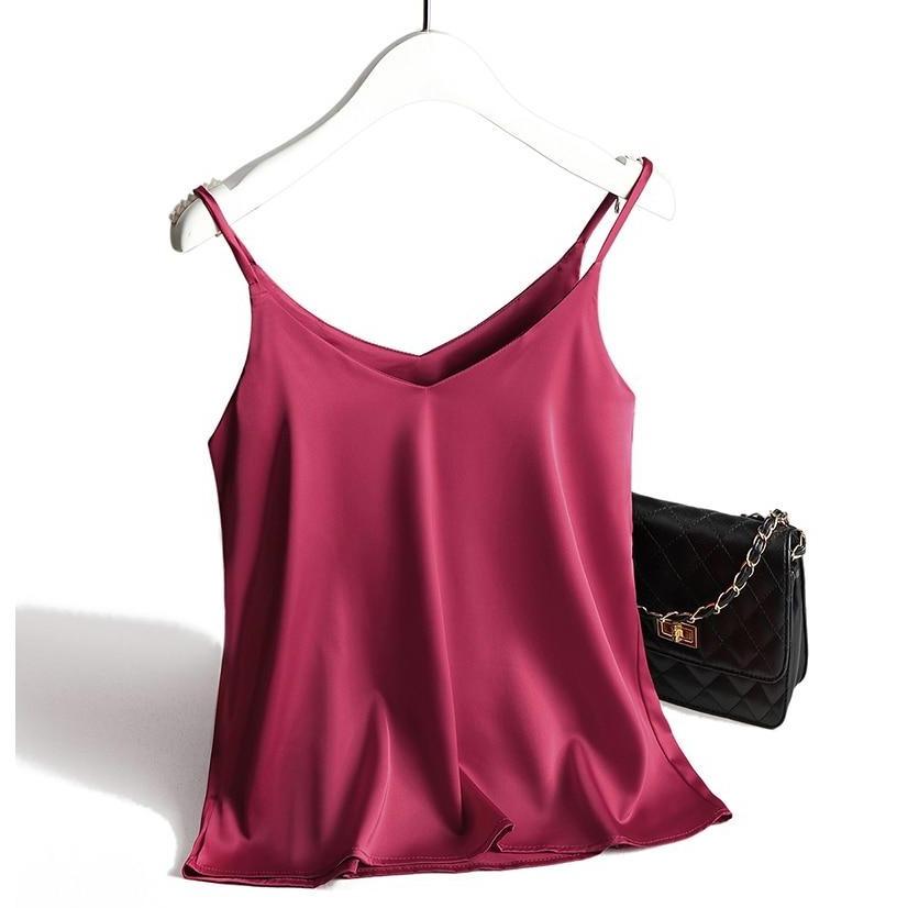 Adelaide - Satin-Tanktop für Frauen