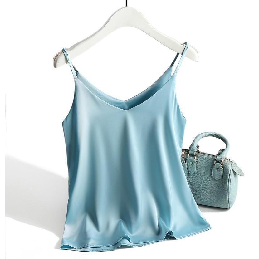 Adelaide - Satin-Tanktop für Frauen