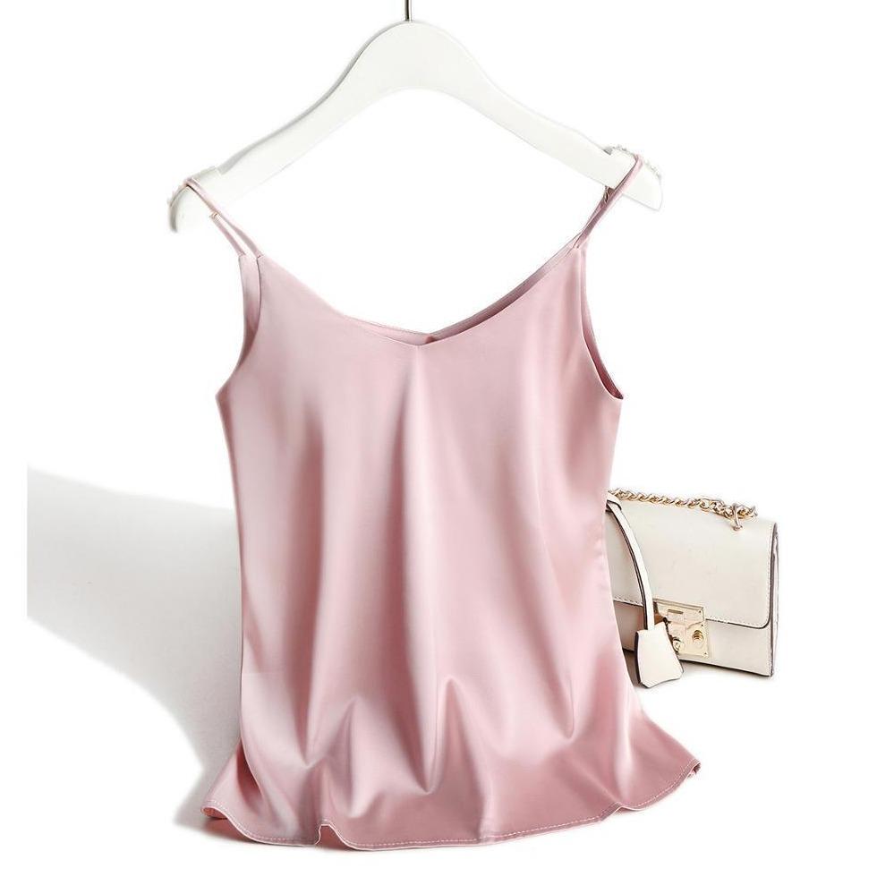 Adelaide - Satin-Tanktop für Frauen