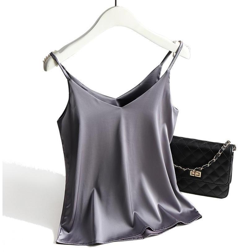 Adelaide - Satin-Tanktop für Frauen