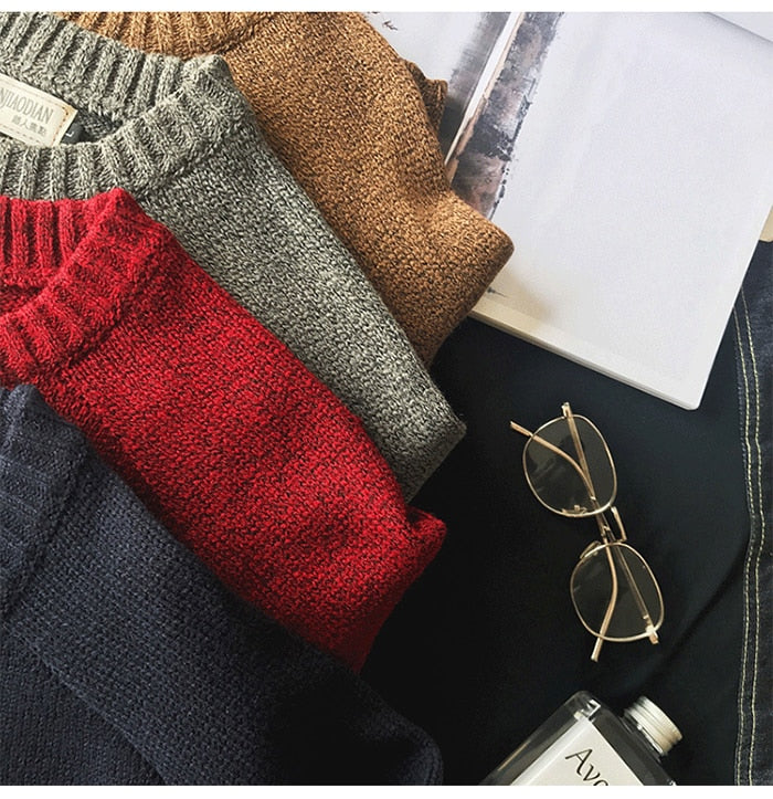 Lässiger Winterpullover für Männer - Mikey