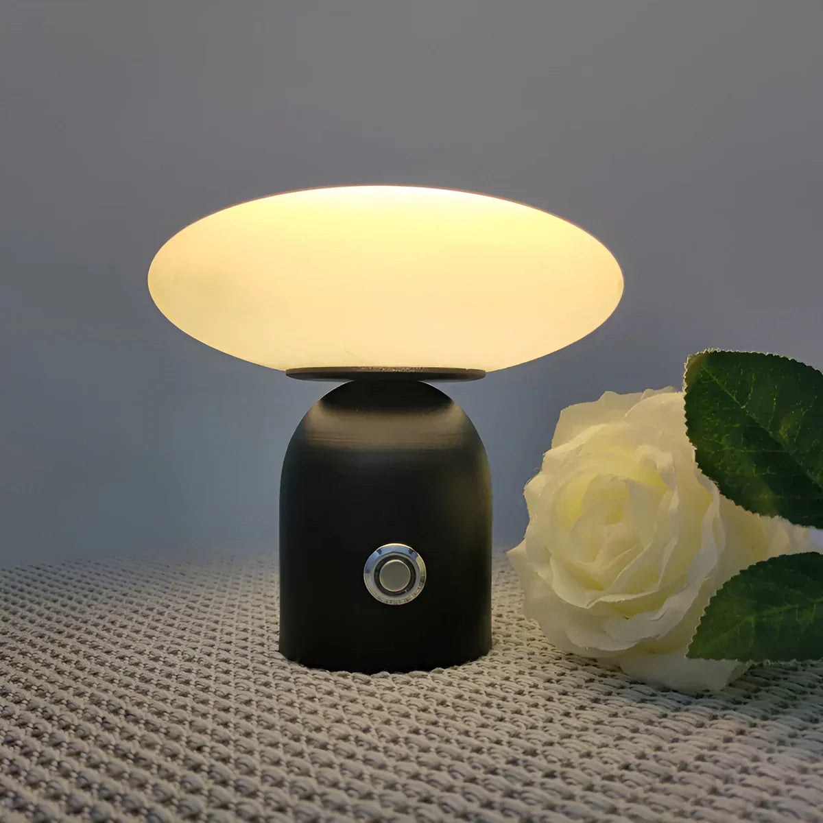 Luxuriöse Pilzlampe mit Smart Touch - Skandinavisches Design