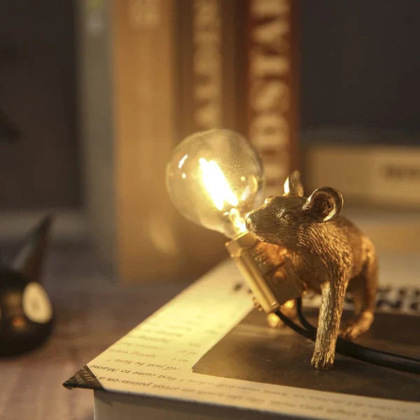 SqueakLight Mouse Lamp - Originelles Design, verspielte Atmosphäre für jedes Interieur