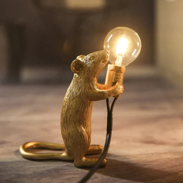 SqueakLight Mouse Lamp - Originelles Design, verspielte Atmosphäre für jedes Interieur