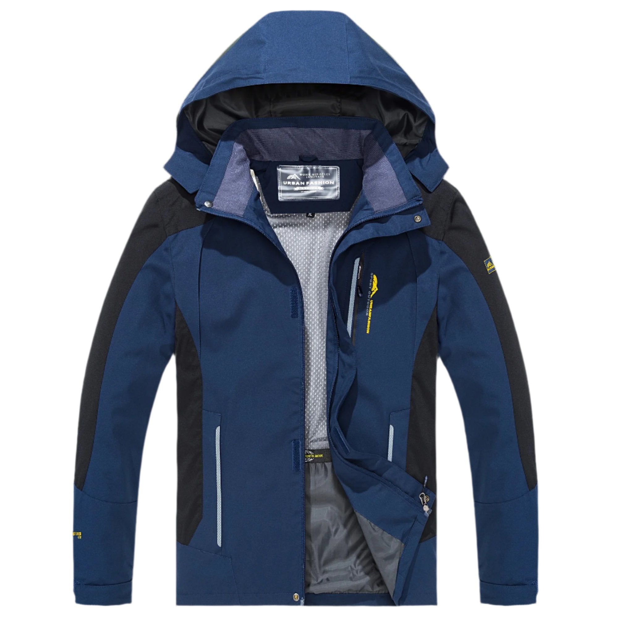 NordHike – Herren Wanderjacke Thorben Winter Edition – Wasserdicht & Winddicht Outdoor