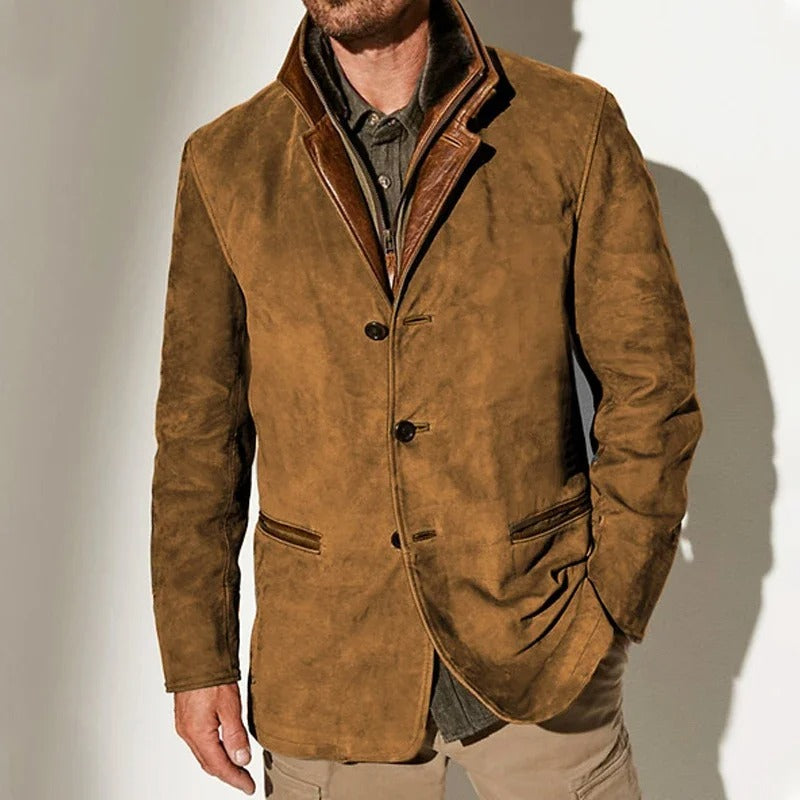 Streetwear Vintage-Mantel für Männer - Erik