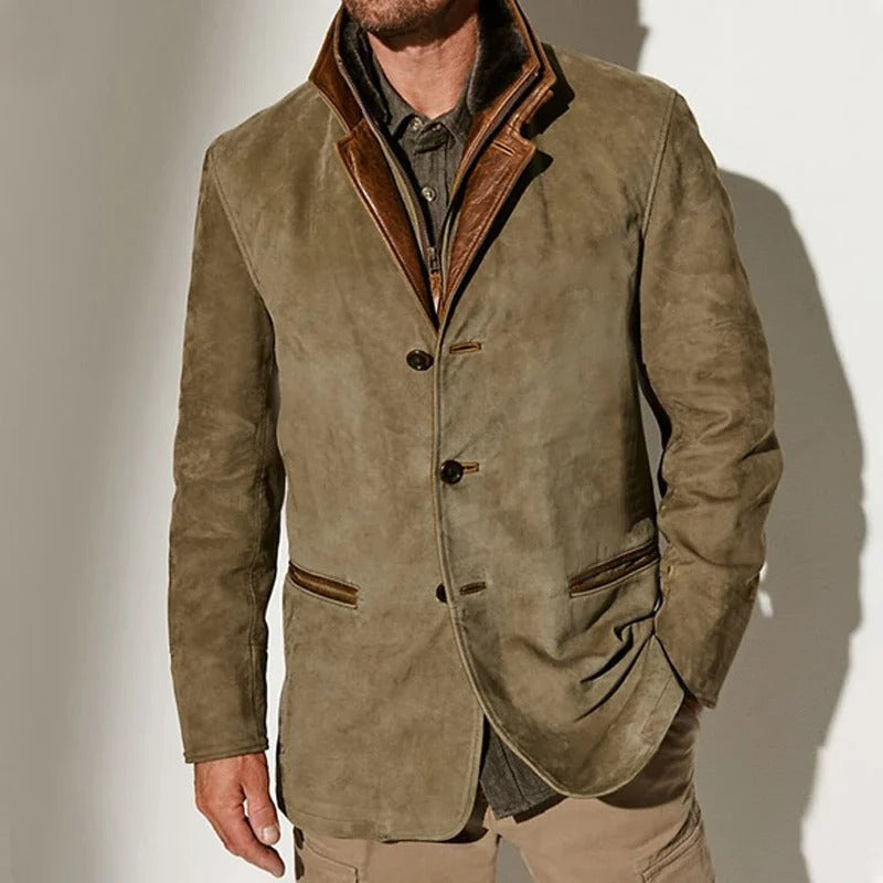 Streetwear Vintage-Mantel für Männer - Erik