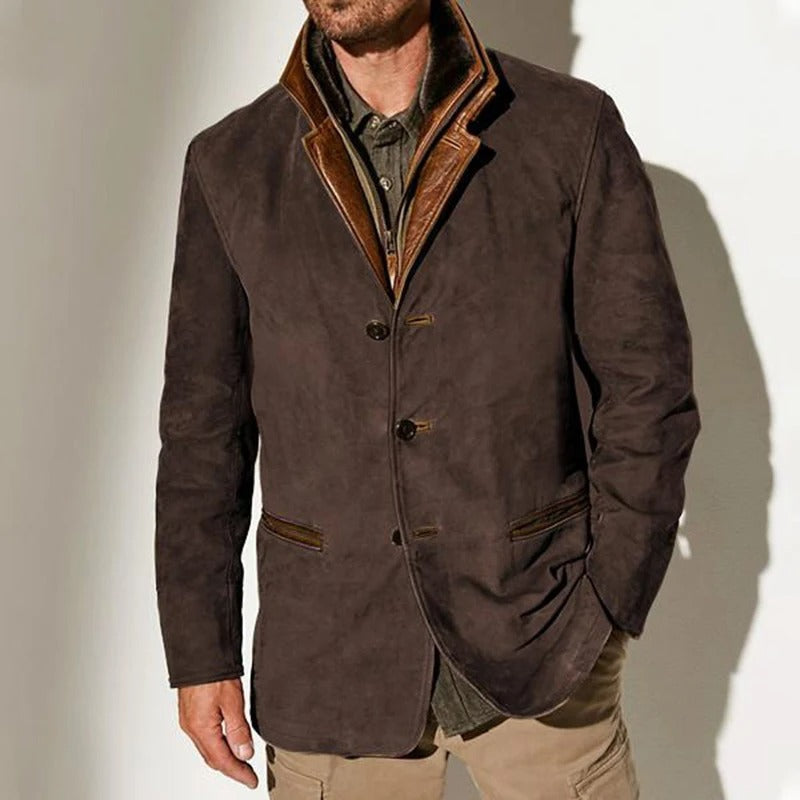 Streetwear Vintage-Mantel für Männer - Erik