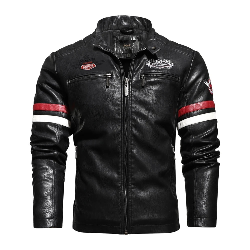 Stylische Motorradjacke für Männer - Zavio